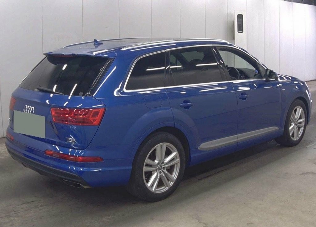Audi Q7 3L S Line Blue #4