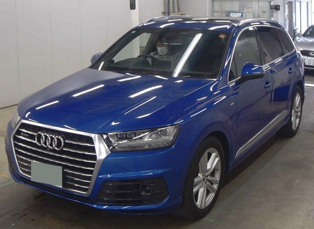 Audi Q7 3L S Line Blue #2
