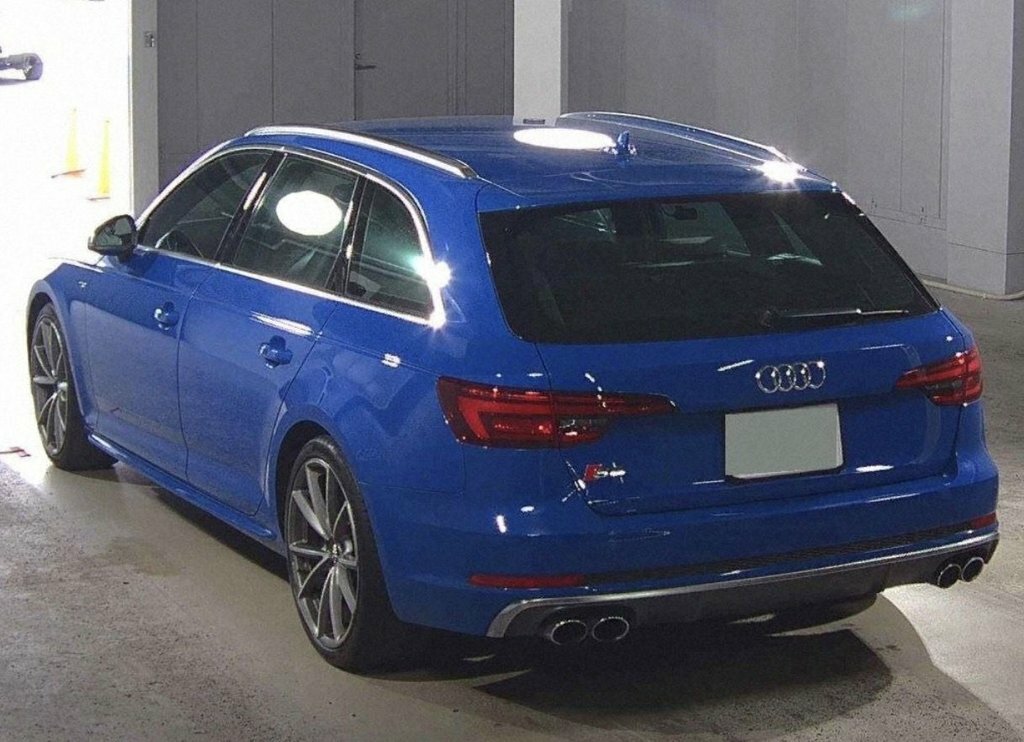 Audi S4 Estate YN67CMJ Blue #6