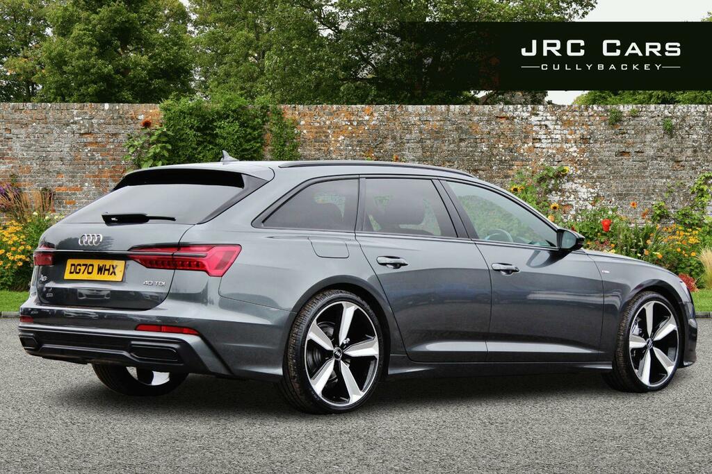 Audi A6 Avant Estate 2.0 Tdi 40 Black Edition 2020 DG70WHX Grey #3