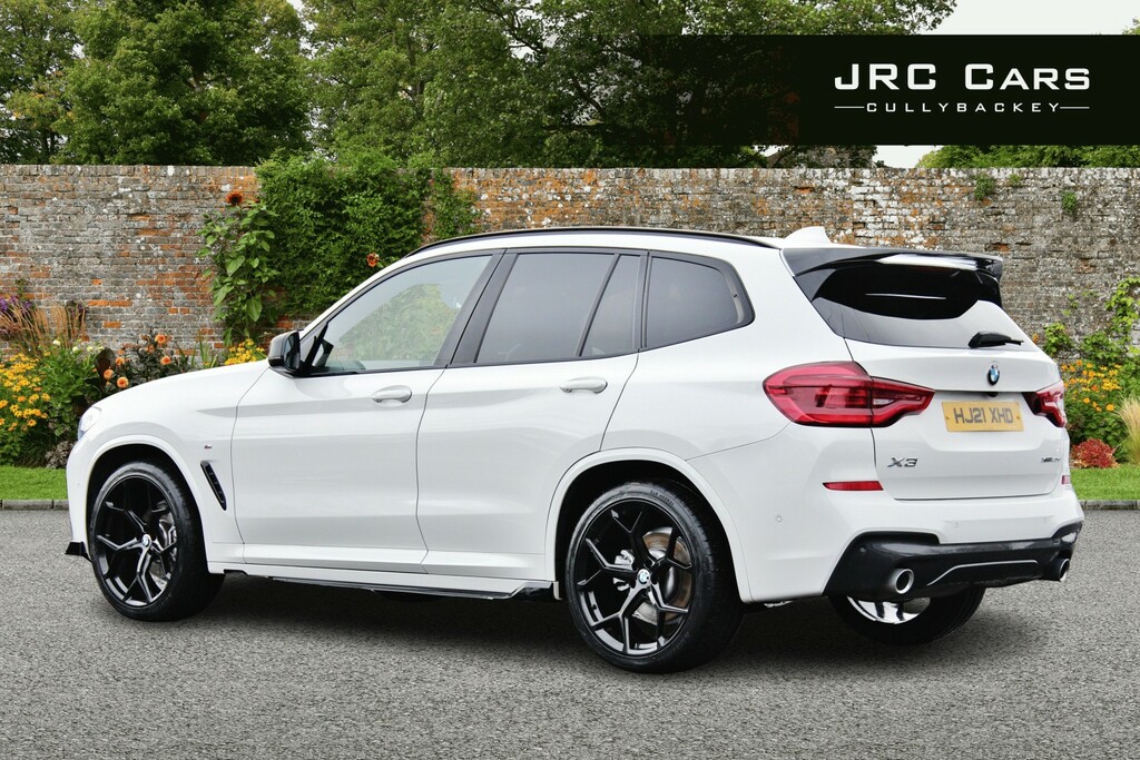 BMW X3 Suv 2.0 X3 Xdrive20d M Sport 2021 HJ21XHD White #3