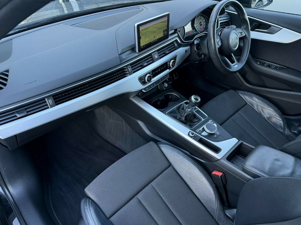 Audi A4 Saloon 2.0 Tdi Ultra S Line 2017 Black #5