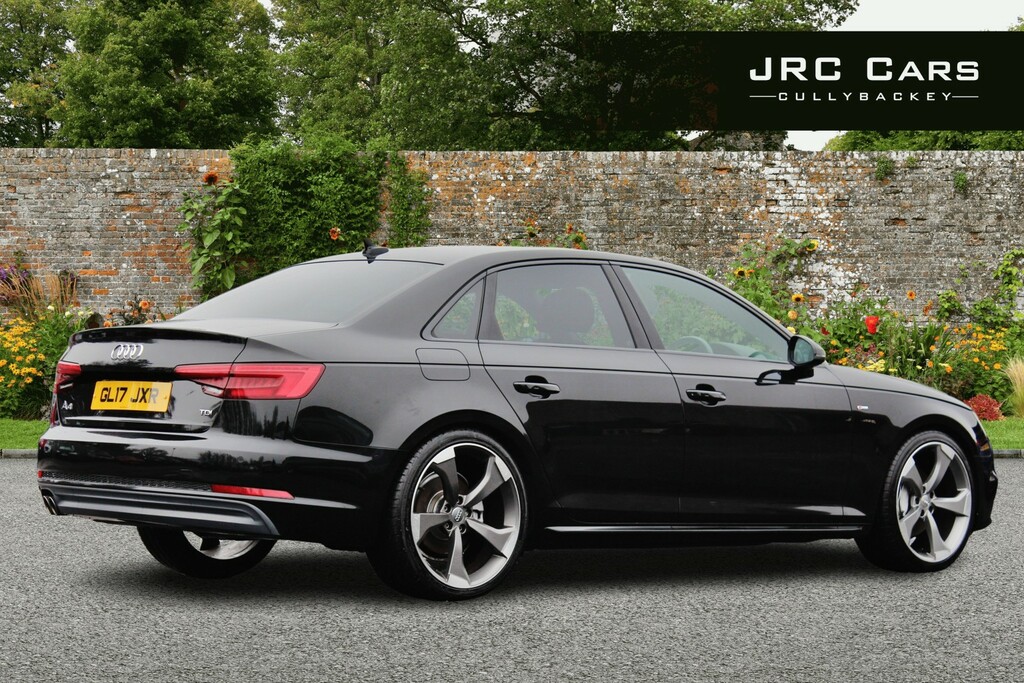 Audi A4 Saloon 2.0 Tdi Ultra S Line 2017 Black #4
