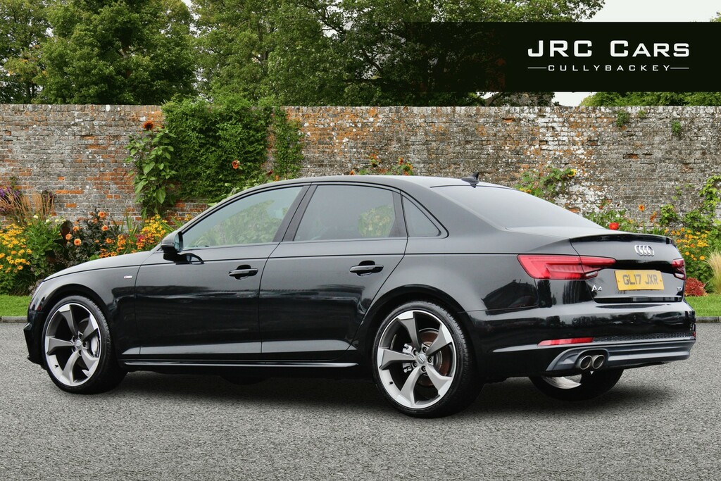Audi A4 Saloon 2.0 Tdi Ultra S Line 2017 Black #3