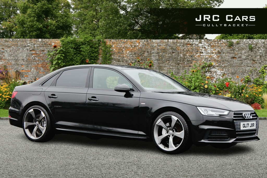 Audi A4 Saloon 2.0 Tdi Ultra S Line 2017 Black