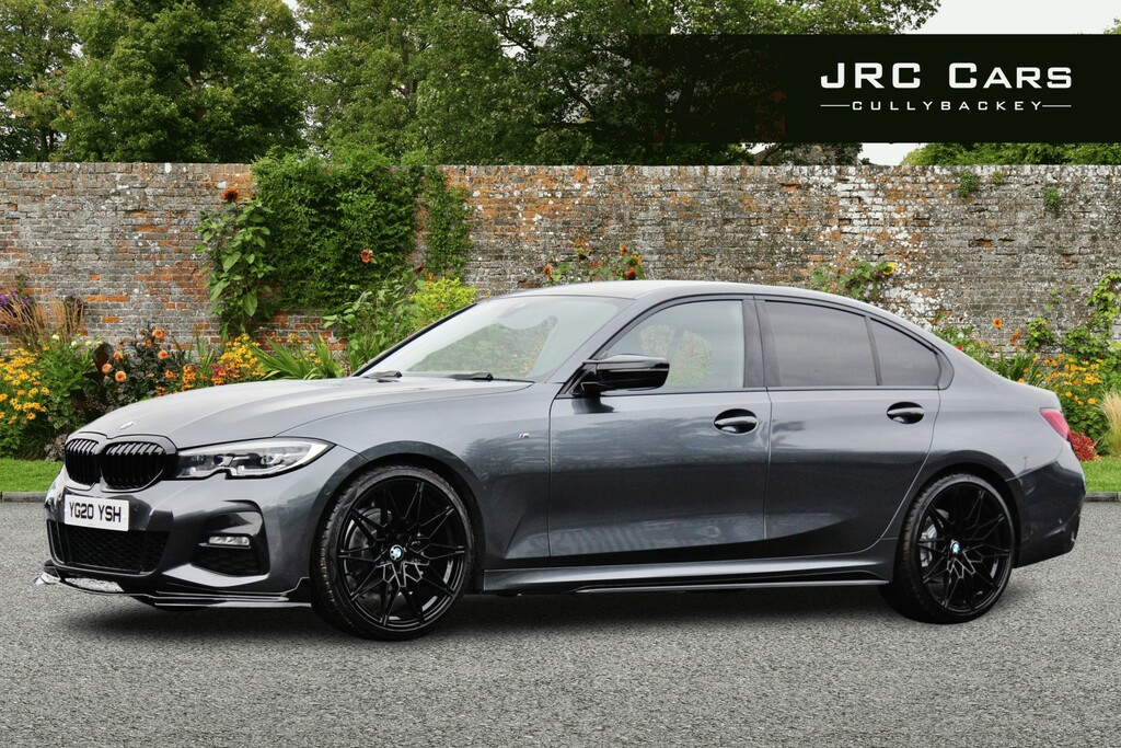 BMW 3 Series Saloon 2.0 318D M Sport Saloon 2020 YG20YSH Grey #2
