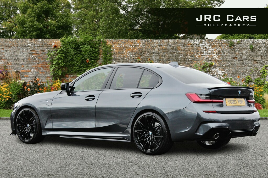 BMW 3 Series Saloon 2.0 318D M Sport Saloon 2020 YG20YSH Grey #3