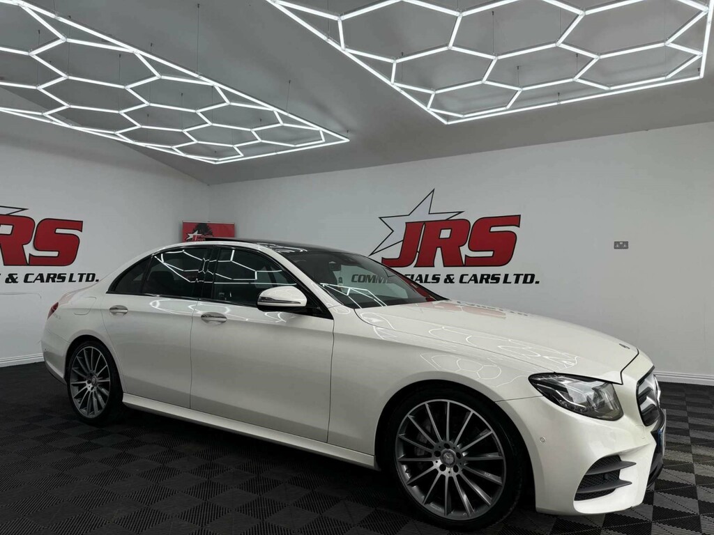 Mercedes-Benz E Class D Amg Line Premium White