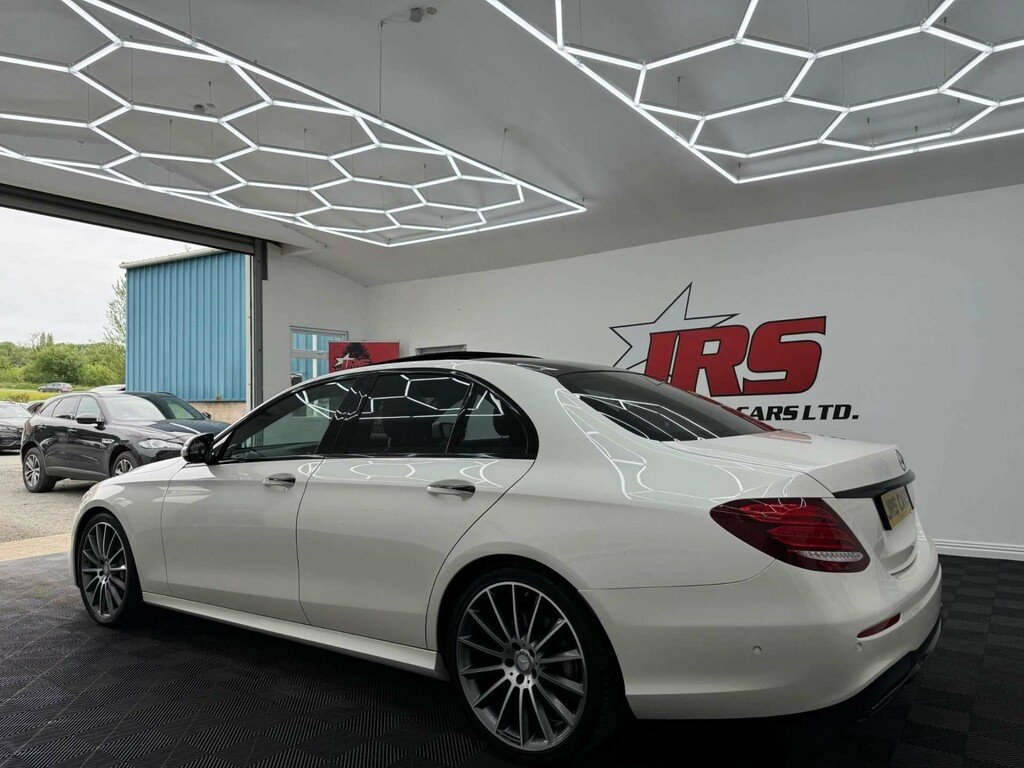 Mercedes-Benz E Class D Amg Line Premium KP17TNZ White #5