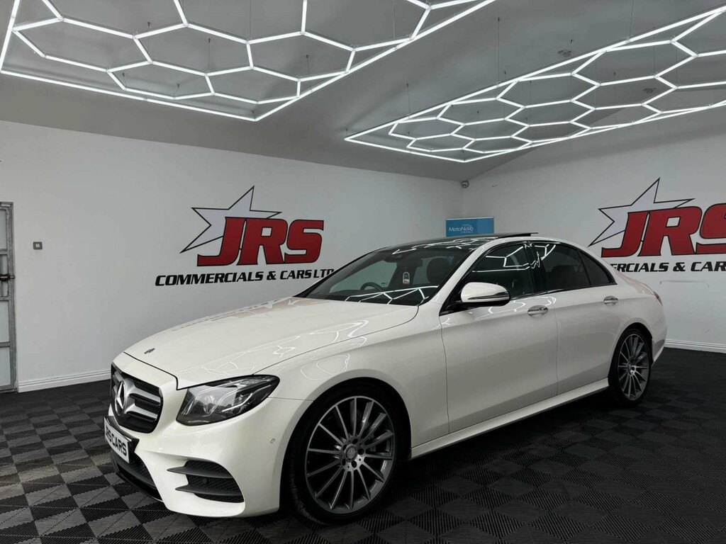 Mercedes-Benz E Class D Amg Line Premium KP17TNZ White #4