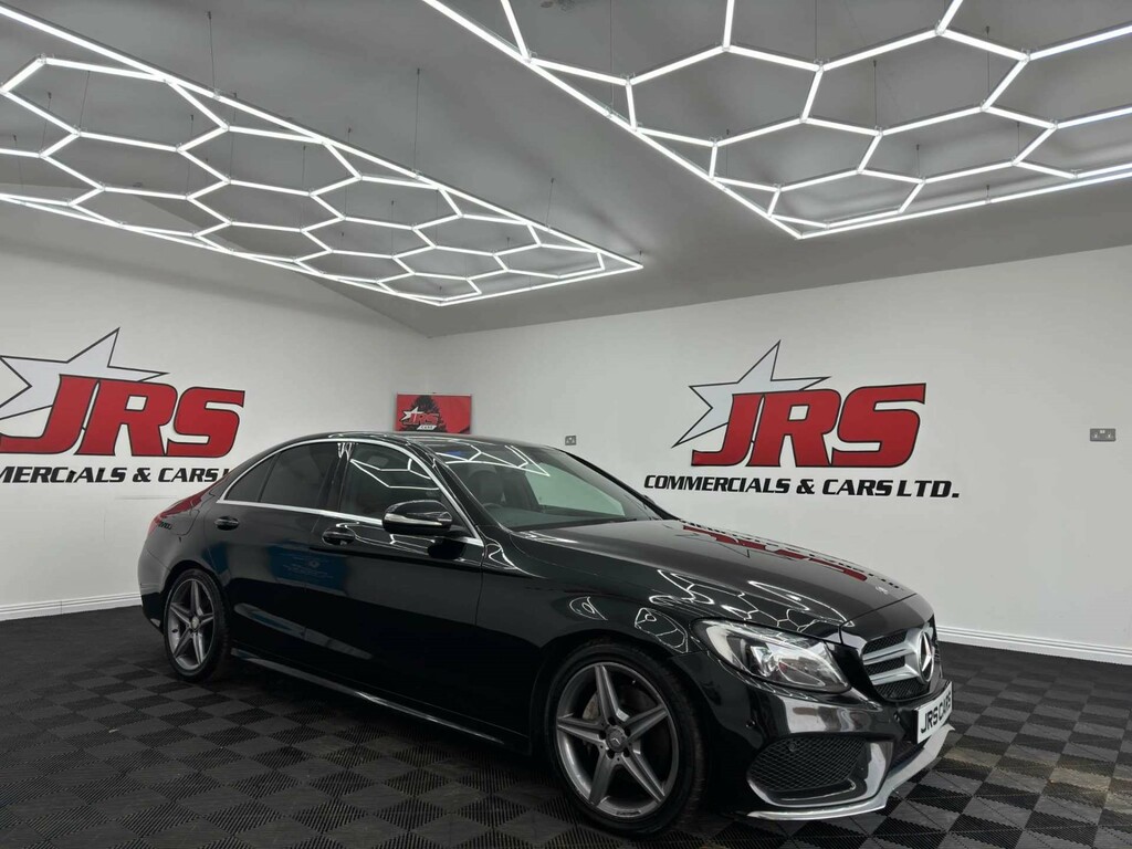 Mercedes-Benz C Class Amg Line Bluetec Black