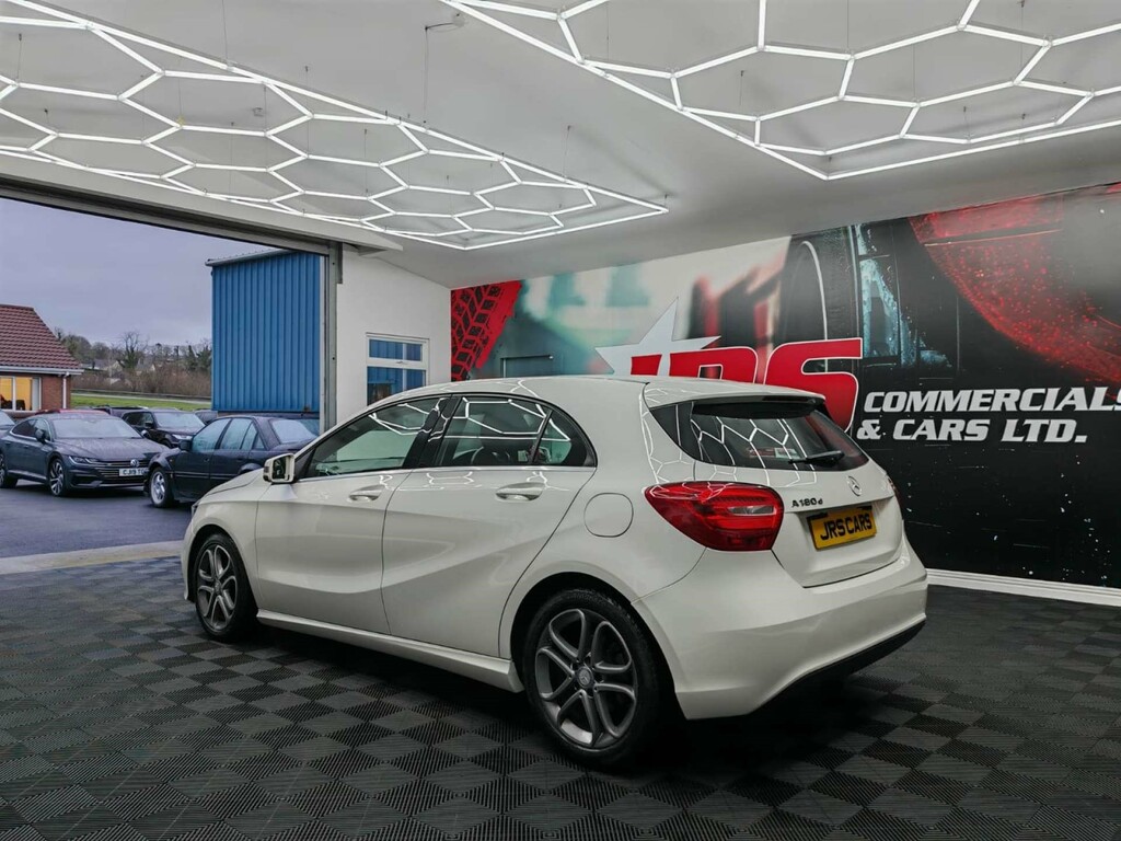 Mercedes-Benz A Class D Se YJ18VKP White #4