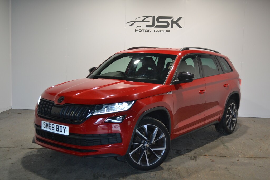 Skoda Kodiaq Suv 2.0 Tdi Sportline 201868 Red