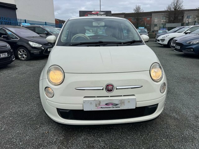 Fiat 500 1.2 Pop Hatchback Euro 5 S S YH10DXT White #2