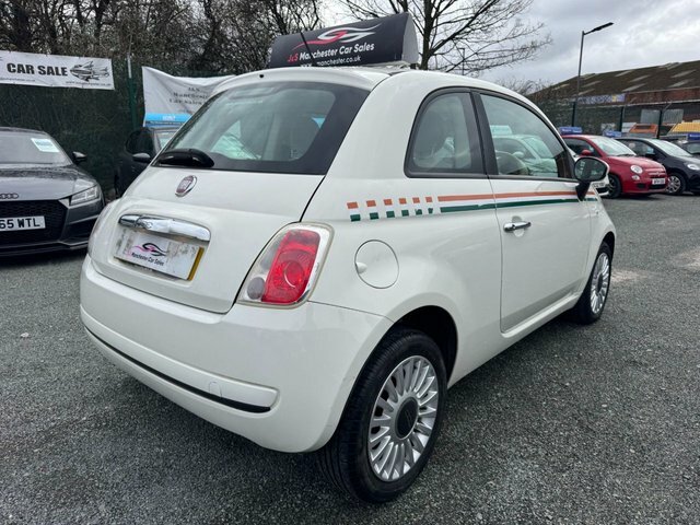 Fiat 500 1.2 Pop Hatchback Euro 5 S S YH10DXT White #5