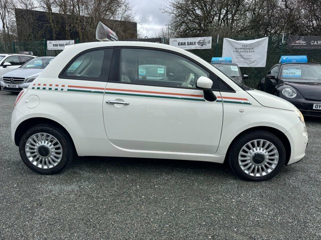 Fiat 500 1.2 Pop Hatchback Euro 5 S S YH10DXT White #4