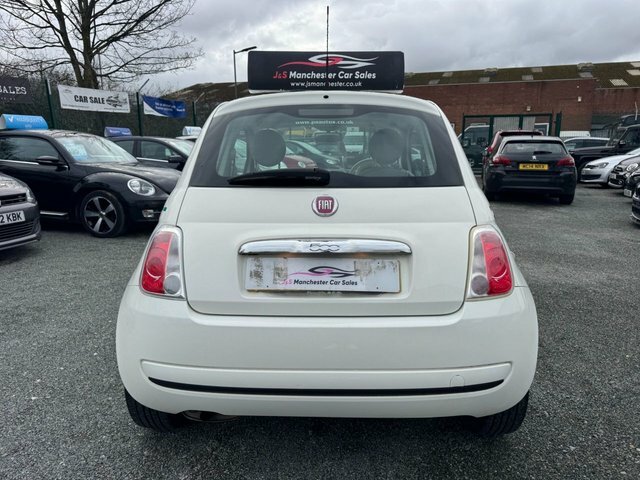 Fiat 500 1.2 Pop Hatchback Euro 5 S S YH10DXT White #6
