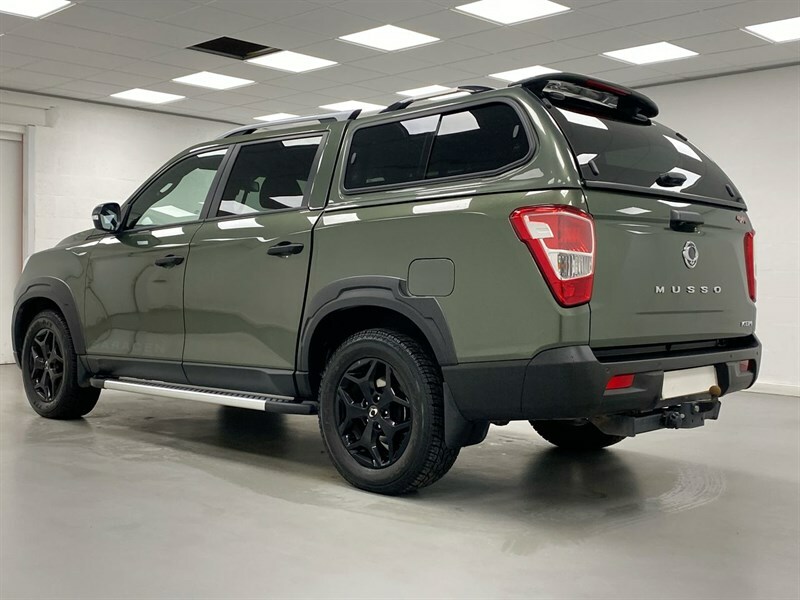 SsangYong Musso 2.2 Double Cab Pick Up Saracen DT74JVV Green #3