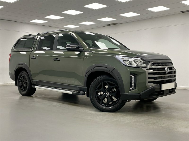 SsangYong Musso 2.2 Double Cab Pick Up Saracen Green