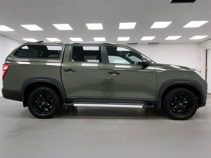 SsangYong Musso 2.2 Double Cab Pick Up Saracen DT74JVV Green #5