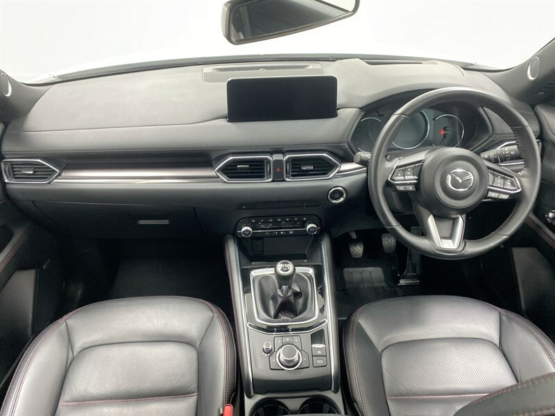 Mazda CX-5 2.0 E-skyactiv G Mhev Homura LR74NLM White #4