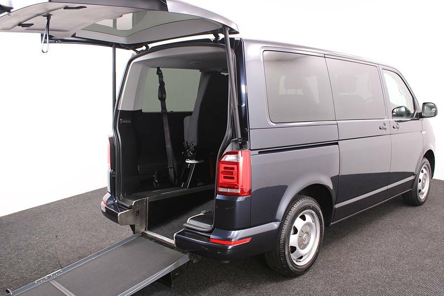 Volkswagen Transporter Shuttle T6 2.0 Tdi 150 Se Driver Transfer Blue #4