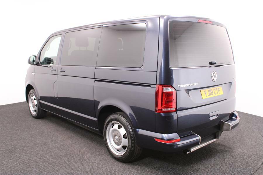 Volkswagen Transporter Shuttle T6 2.0 Tdi 150 Se Driver Transfer Blue #3