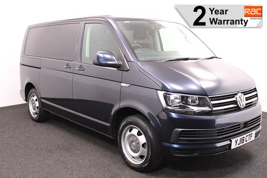 Volkswagen Transporter Shuttle T6 2.0 Tdi 150 Se Driver Transfer Blue