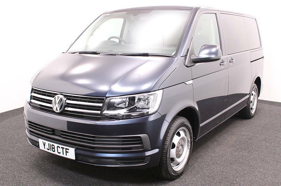 Volkswagen Transporter Shuttle T6 2.0 Tdi 150 Se Driver Transfer Blue #2