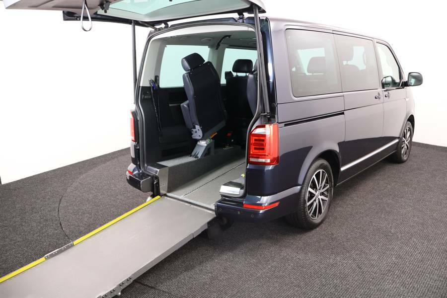 Volkswagen Caravelle T6 2.0 Tdi 150 Executive Dsg WJ19LYA Blue #4