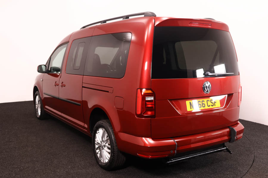 Volkswagen Caddy Maxi Life 2.0 Tdi Bluemotion Maxi Life Dsg Red #5