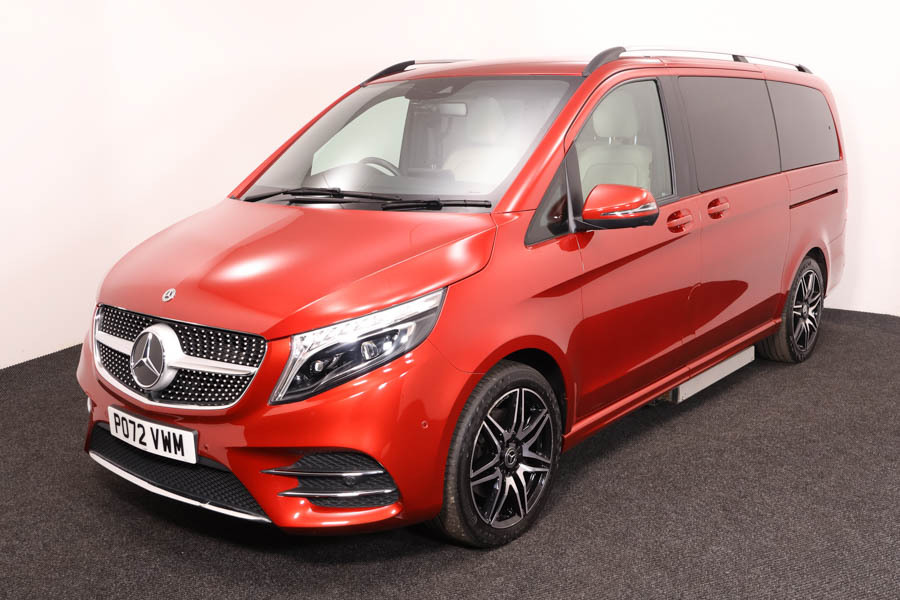 Mercedes-Benz V Class 2.0 V220d 9G Tronic Long Amg Line Red #2
