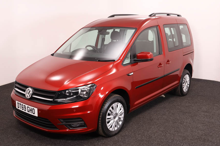 Volkswagen Caddy Life 2.0 Tdi Life DT69GHO Red #2