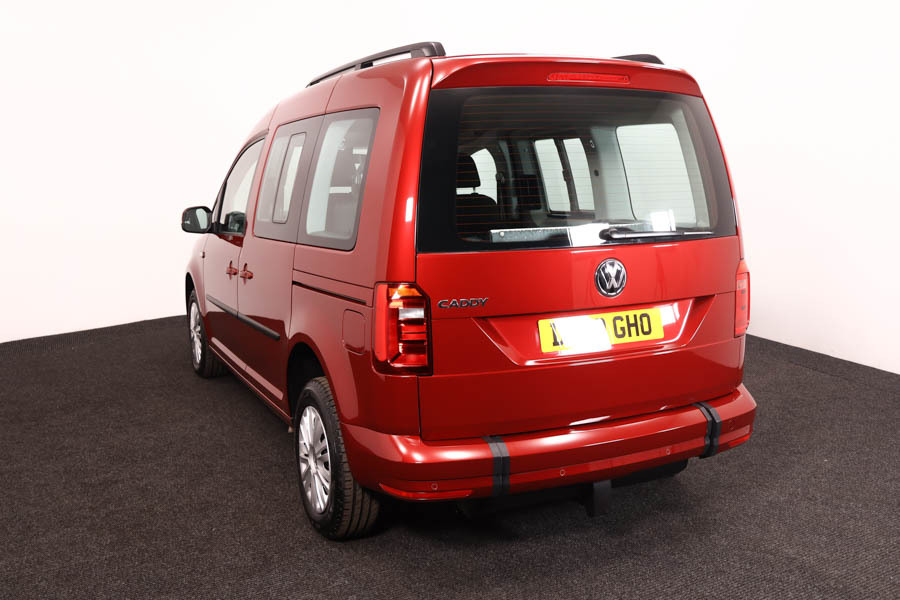 Volkswagen Caddy Life 2.0 Tdi Life DT69GHO Red #4