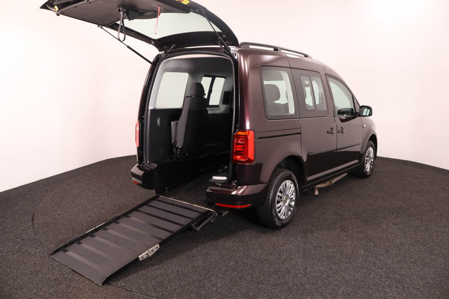 Volkswagen Caddy Life 2.0 Tdi Life Up Front Passenger DL66BCX Purple #2