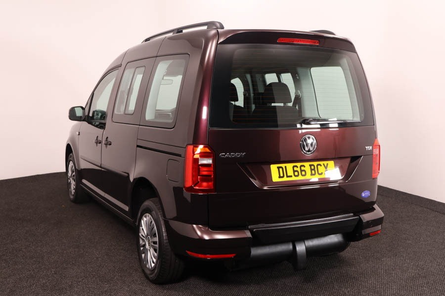 Volkswagen Caddy Life 2.0 Tdi Life Up Front Passenger DL66BCX Purple #4