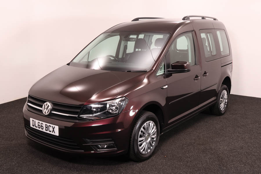Volkswagen Caddy Life 2.0 Tdi Life Up Front Passenger DL66BCX Purple #3