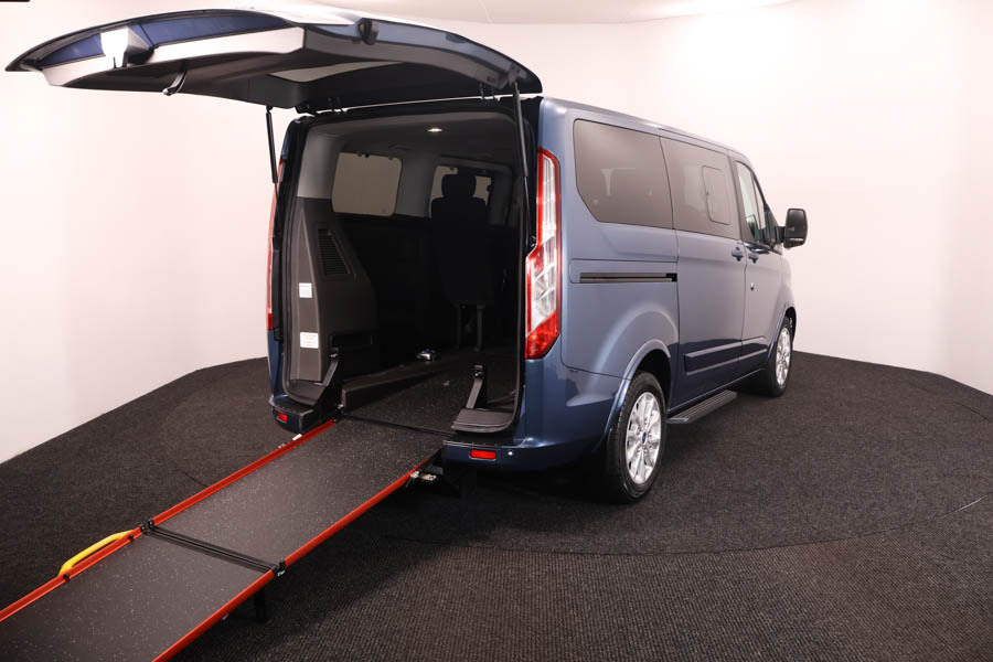 Ford Tourneo Custom 2.0 Tdci Titanium SF70FME Blue #3