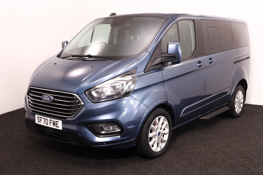 Ford Tourneo Custom 2.0 Tdci Titanium SF70FME Blue #2