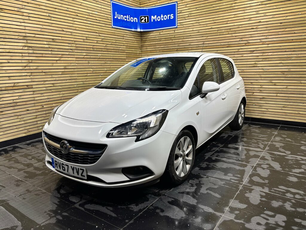 Vauxhall Corsa 1.4I Ecotec Energy Hatchback Eur RV67YVZ White #3