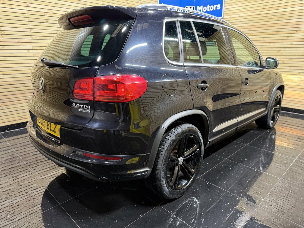 Volkswagen Tiguan 2.0 Tdi Bluemotion Tech R-line Suv Dsg LG15BLZ Black #6