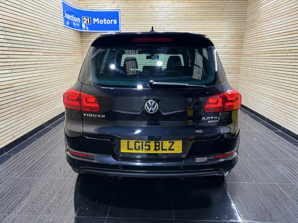 Volkswagen Tiguan 2.0 Tdi Bluemotion Tech R-line Suv Dsg LG15BLZ Black #3