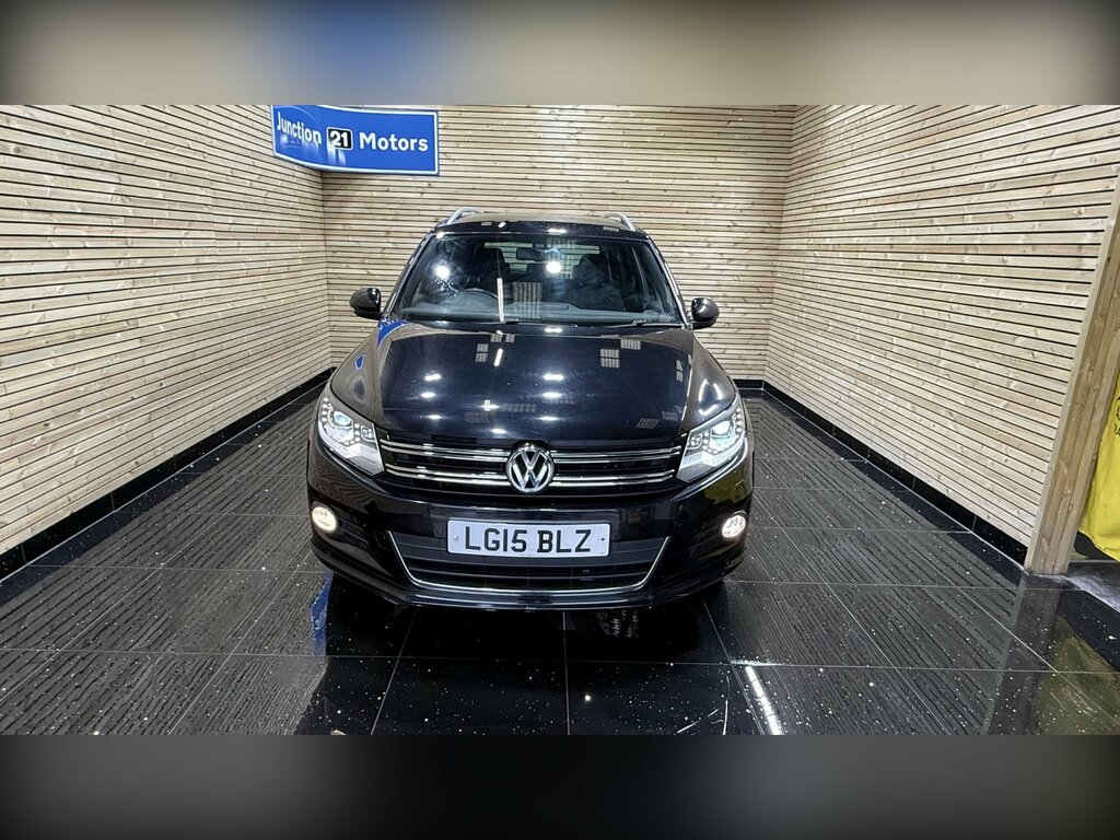 Volkswagen Tiguan 2.0 Tdi Bluemotion Tech R-line Suv Dsg LG15BLZ Black #2