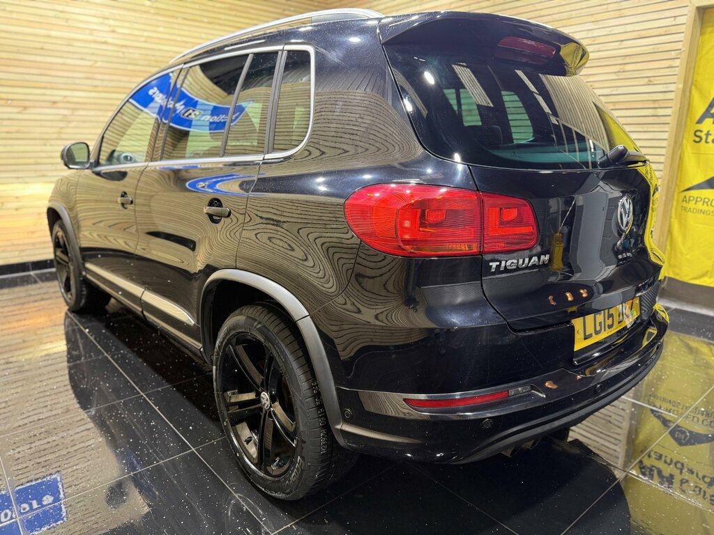 Volkswagen Tiguan 2.0 Tdi Bluemotion Tech R-line Suv Dsg LG15BLZ Black #5