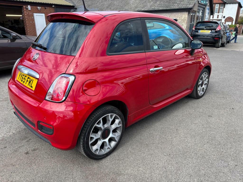 Fiat 500 1.2 S Euro 6 S S YY65FKL Red #4