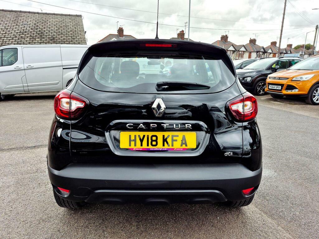 Renault Captur 1.5 Dci Energy Dynamique Nav Euro 6 S S HY18KFA Black #4