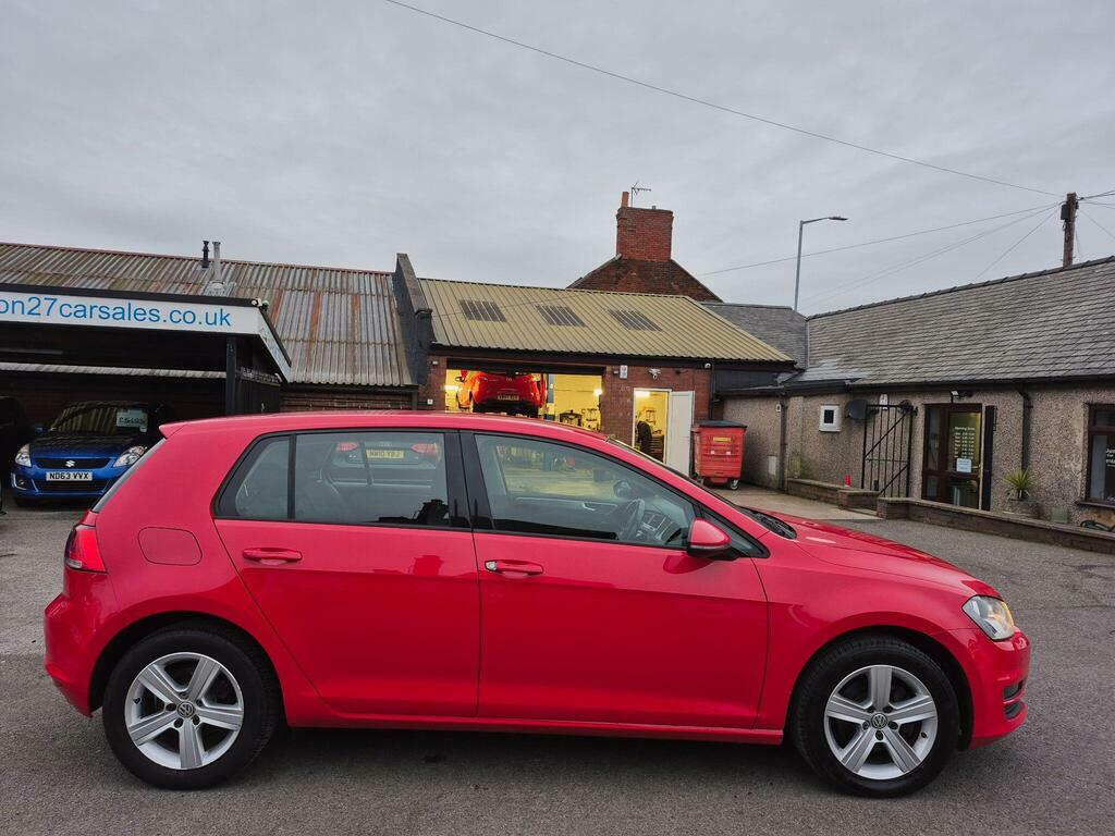Volkswagen Golf 1.6 Tdi Bluemotion Tech Match Euro 6 S S VE65TZO Red #6