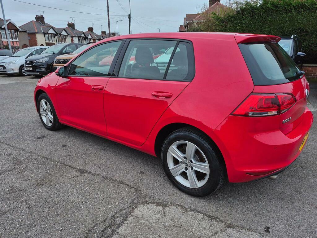 Volkswagen Golf 1.6 Tdi Bluemotion Tech Match Euro 6 S S VE65TZO Red #3