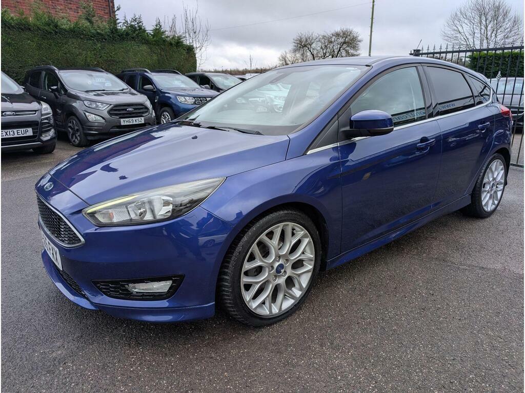 Ford Focus 1.5 Tdci Zetec S Euro 6 S S FL65FXX Blue #2