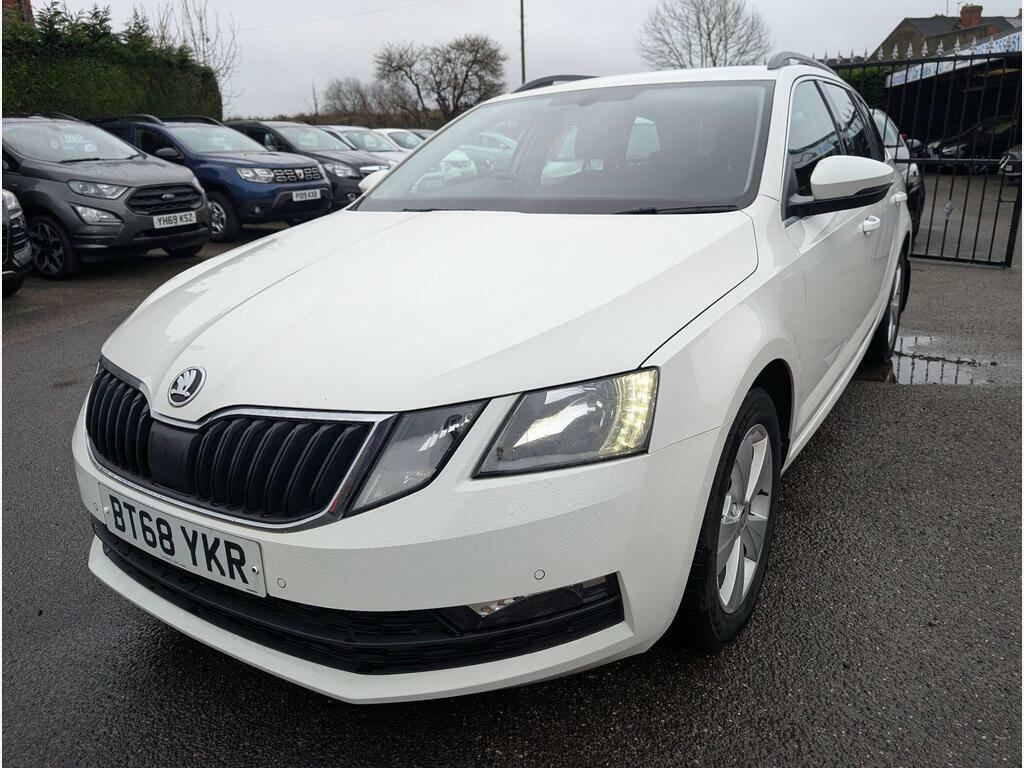 Skoda Octavia 1.6 Tdi Se Technology Euro 6 S S BT68YKR White #6